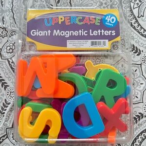 Uppercase Giant Magnetic Letters - Lakeshore Learning Style, Multicolor